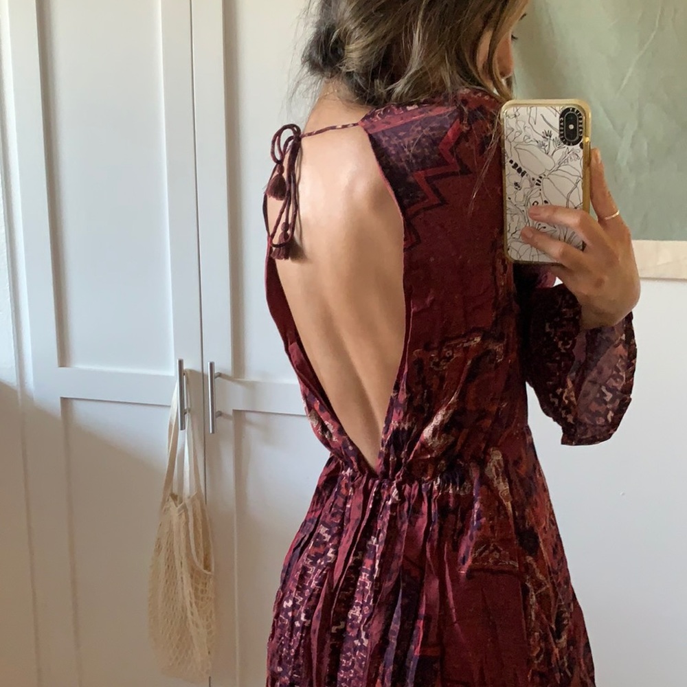 Killim Rug Print Mini Dress // - Picture 2 of 6